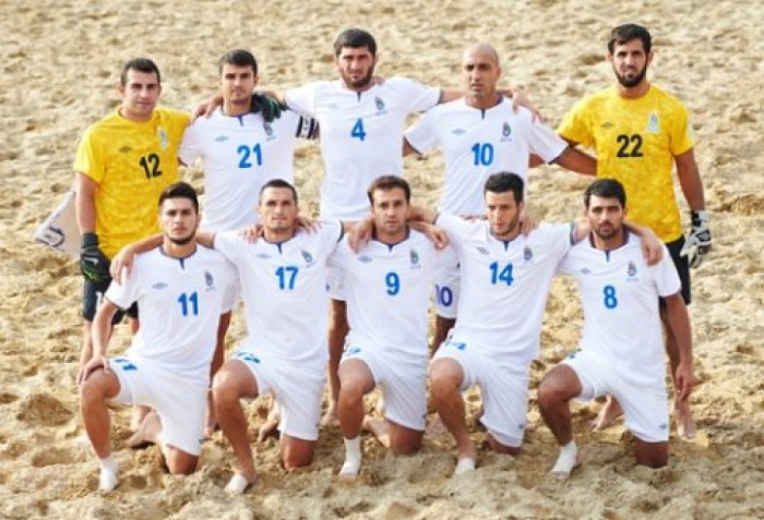 Azerbaijani beach soccer team qualify for Euro League Division A